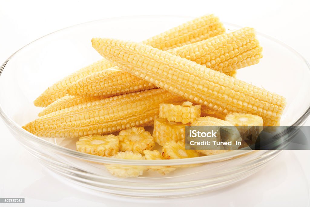 Corn cobs, close-up Baby Corn Stock Photo