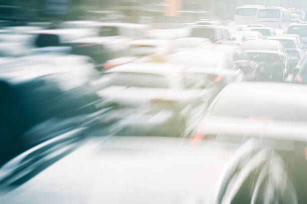 istock Busy Highway in Beijing, China 527557529