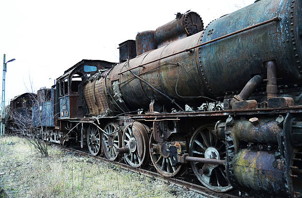 istock Old train of XIX century 527564757