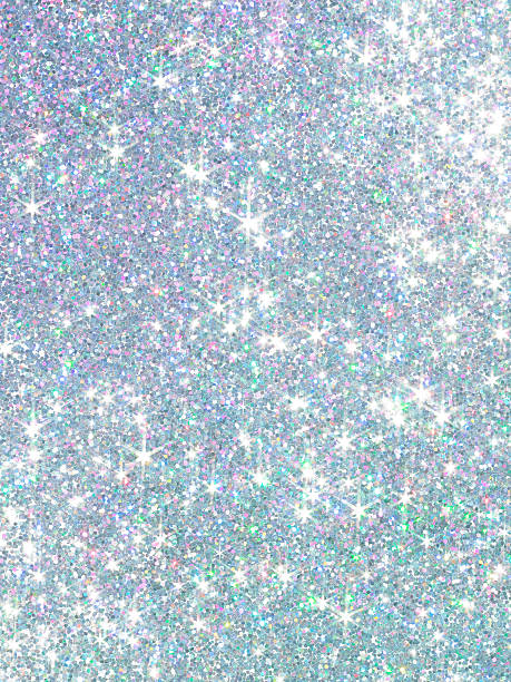 polarizzazione perle e paillettes, brillante sfondo glitter - brillante foto e immagini stock