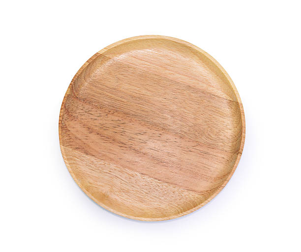 istock wooden plate isolated 527568135
