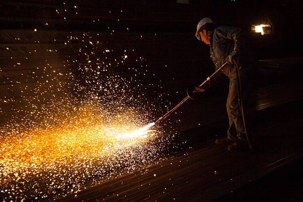 istock Steel Factory 527571745