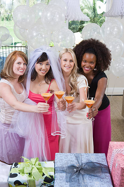 istock Friends at bridal shower 527581673