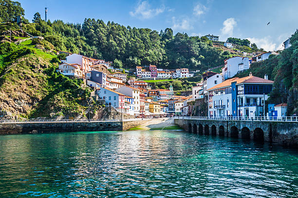 Cudillero, fishing village in Asturias (Spain) Cudillero, fishing village in Asturias (Spain) asturias photos stock pictures, royalty-free photos & images