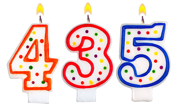 istock candles number four hundred thirty five isolated on white 527612391