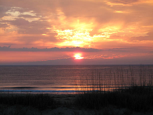 istock Beautiful Virginia Lovers Sunrise on Sandbridge Beach 527612877