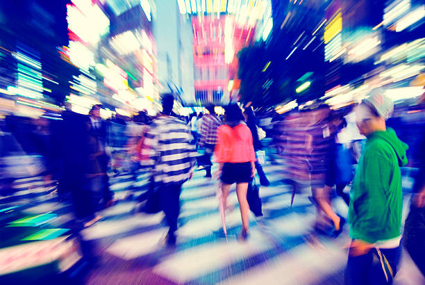 istock Crowd Pedestrian Walking Japan Concept 527615979