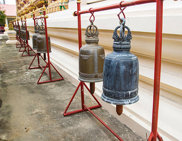 istock row of bell in asian temple 527616893