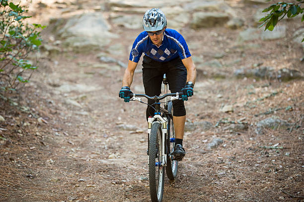 istock Mountain bike riding 527616969
