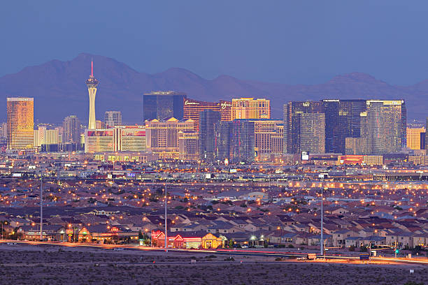 istock Las Vegas Skyline at Night 527617003