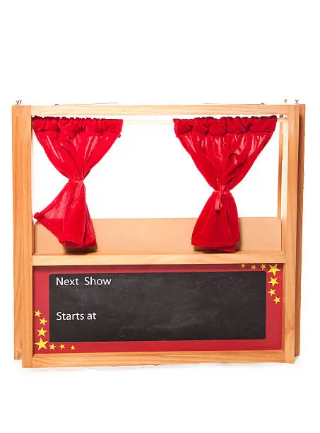 Photo of Childrens puppet show theatre toy