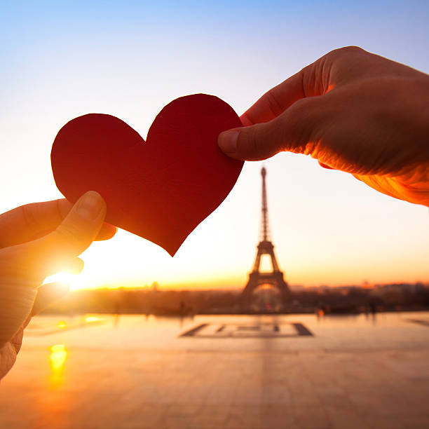 love Paris stock photo