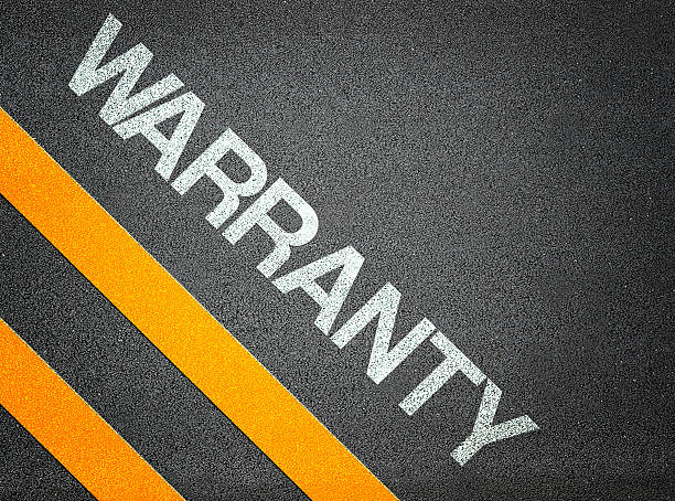 istock Warranty Text Writing Road Asphalt 527633623