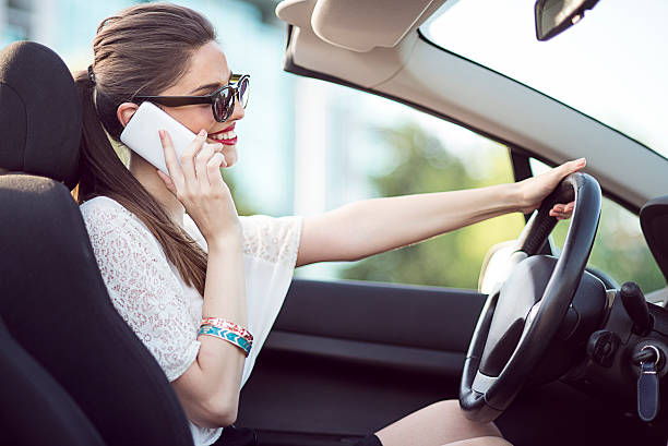 istock beautiful woman talking on the phone 527635443