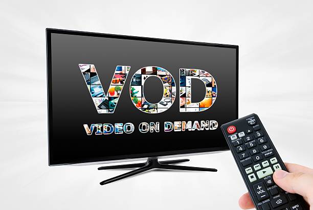istock Video on demand VOD service on smart TV 527636951