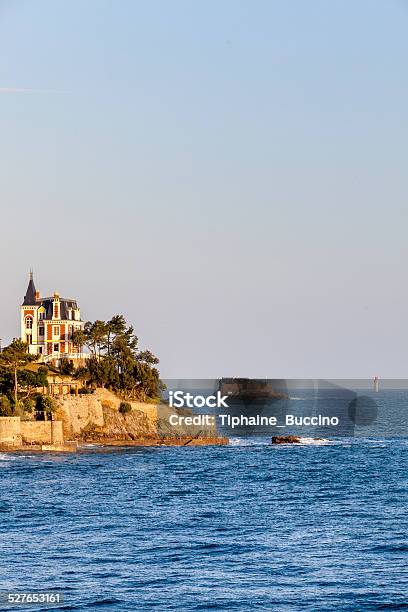 Beach Of Dinard At Sunset Stock Photo - Download Image Now - Beach, Dinard, Ille-et-Vilaine