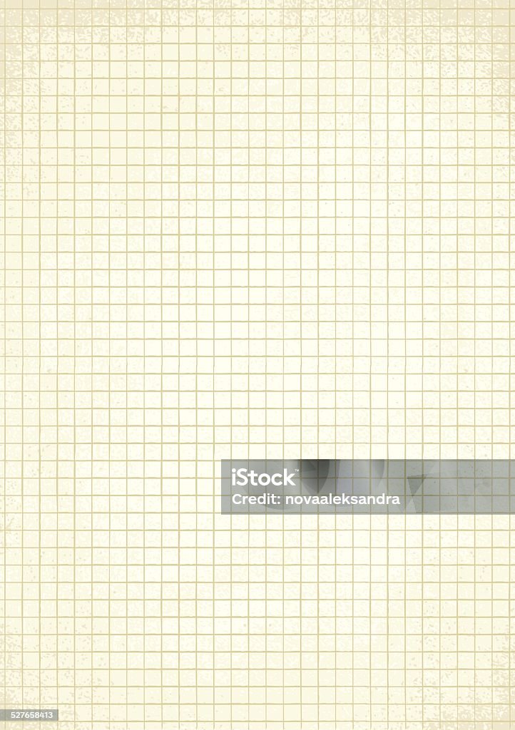 Square Notebook Vector Background Vintage Squared Paper Sheet Vector Background 1 Stock Illustration ...