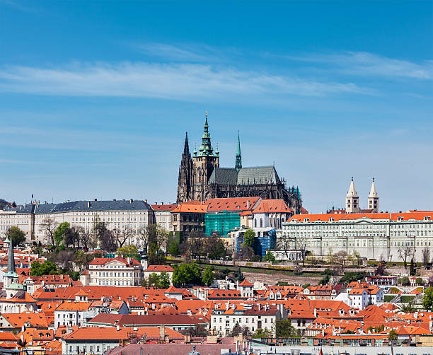 istock View of Hradchany: the Saint Vitus (St. Vitt's) Cathedral 527659231