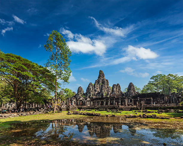 istock Bayon temple, Angkor Thom, Cambodia 527659925