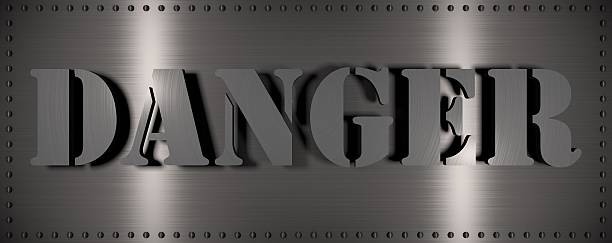istock Steel plate with the word 
