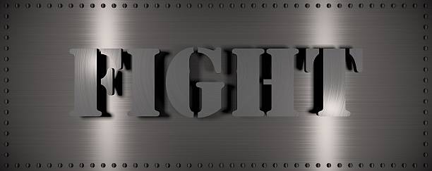 istock Steel plate with the word 