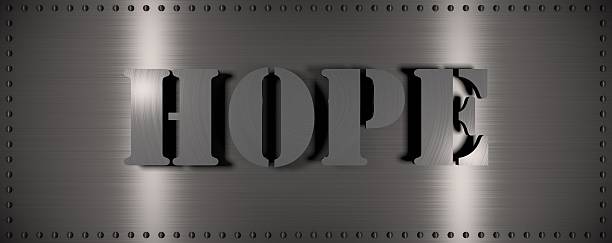 istock Steel plate with the word 