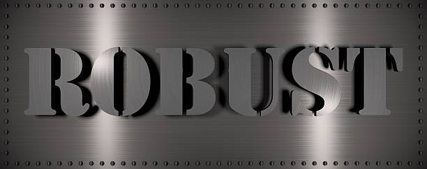 istock Steel plate with the word 