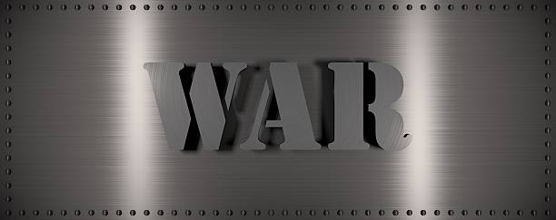 istock Steel plate with the word 