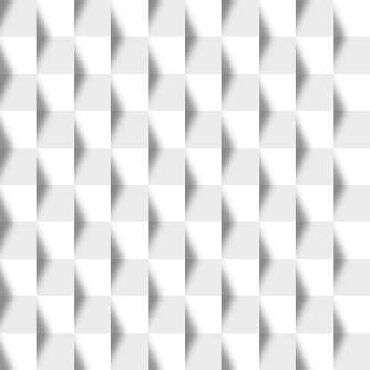 White Seamless Geometric Texture 