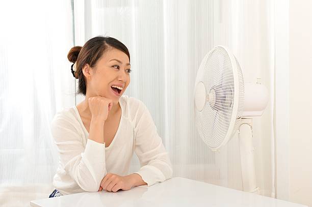 istock Summer season. Women are feeling hot 527668800