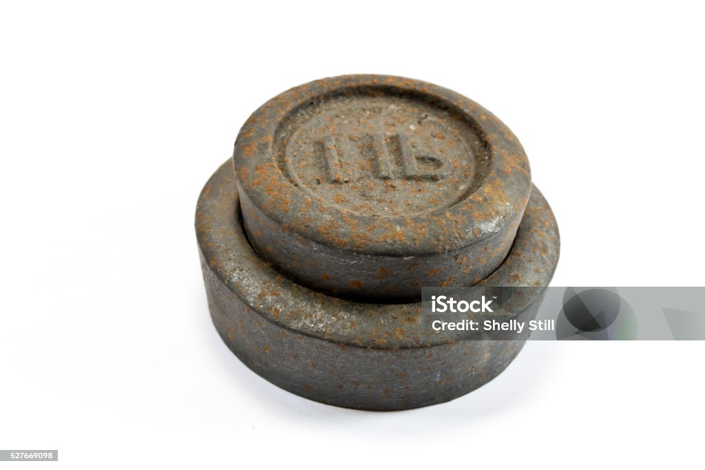 2lb Object Antique Kitchen 1lb And 2lb Weights Stock Photo - Download Image Now ...