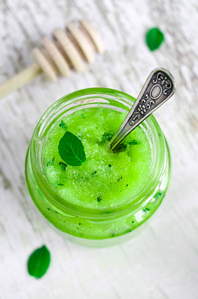 istock Mint and honey face and body scrub 527672714