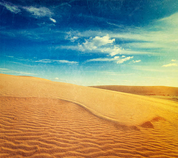 istock White sand dunes on sunrise, Mui Ne, Vietnam 527672863
