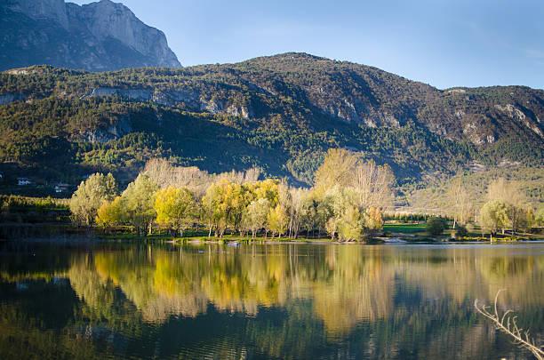 istock Autumn landscape with blue sky 527679543