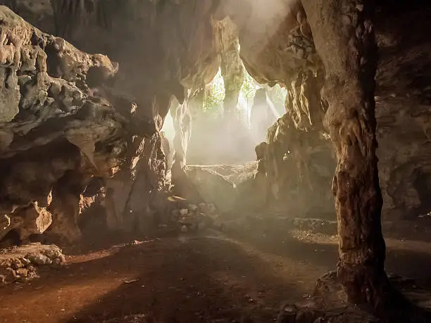 Photo of Ambrosio cave at Cuba