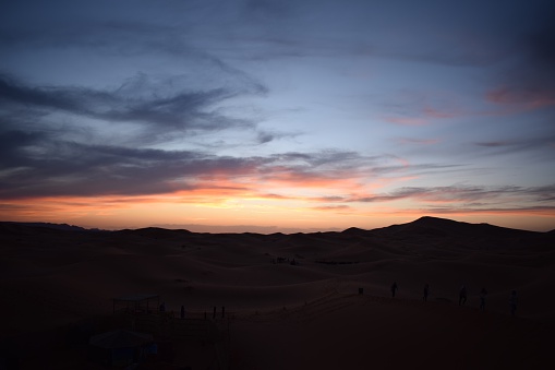 Erg Chebbi Sand Dunes, Morocco, Northern Africa