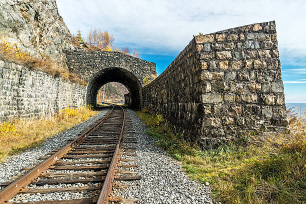 istock small tunnel on Circum-Baikal Railway 527682578