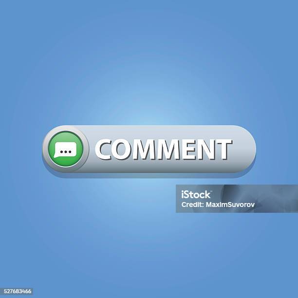 Enter Comment Button Comment Button Vector Stock Illustration - Download Image Now - Advice ...