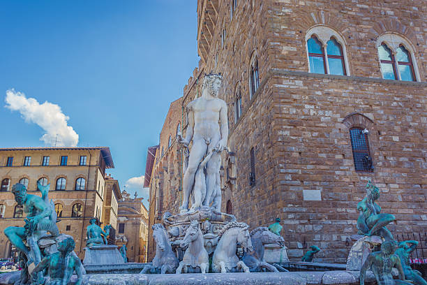 istock Fountain of Neptune, Florence Italy. 527684316