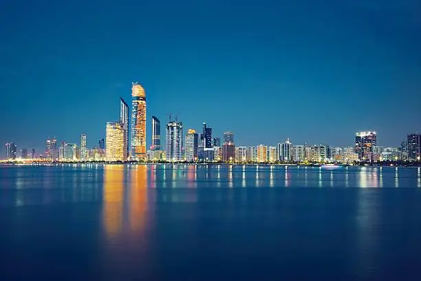 Abu Dhabi skyline - United Arab Emirates