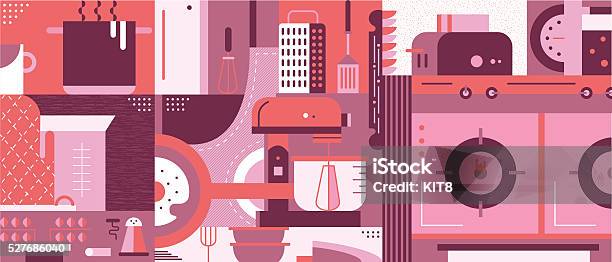 Kitchen Abstract Background Kitchen Design Abstract Background Stock Illustration - Download Image ...