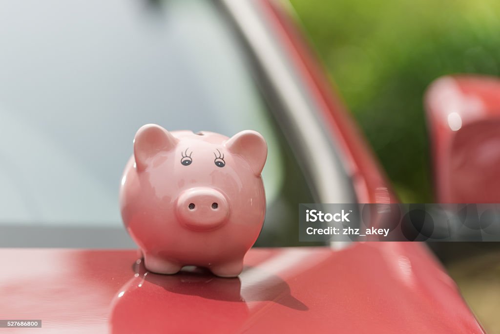 savings for car Car Stock Photo