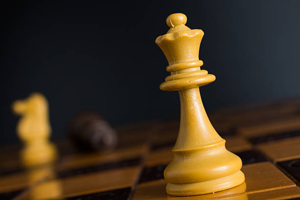 istock Chess photographed on a chessboard 527688358