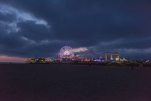 istock Santa Monica Pier with Ferris Wheel 527689134