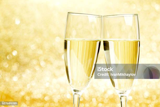 Champagne Glasses Stock Photo - Download Image Now - Alcohol - Drink, Bright, Celebration