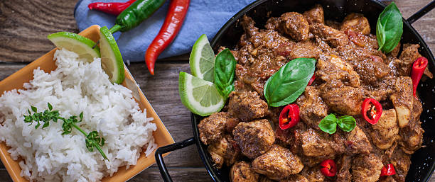 istock Indian food on bowl 527690210
