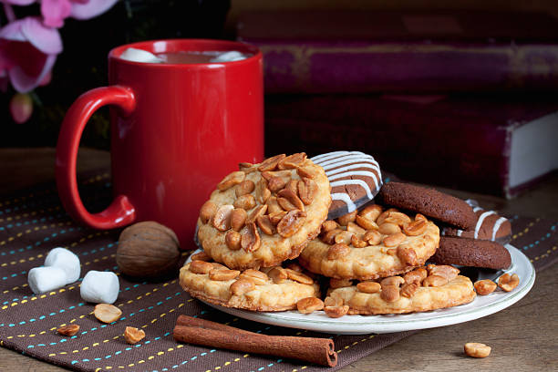 istock cookies and cocoa with marshmallows 527691413