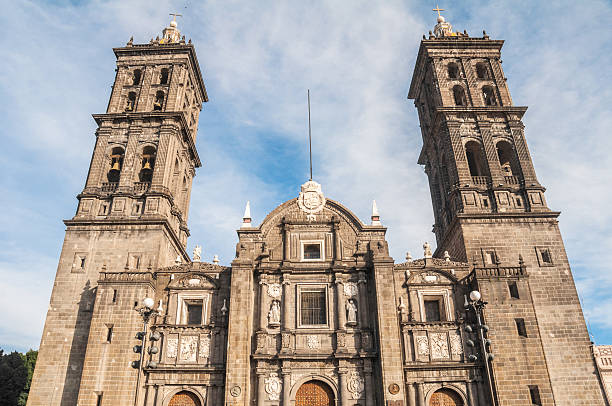 Puebla cathedral, Mexico