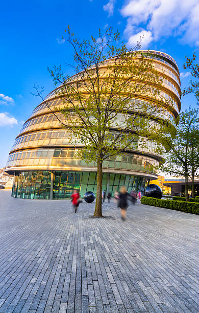 istock Commuters rush home on the South Bank, London 527692325