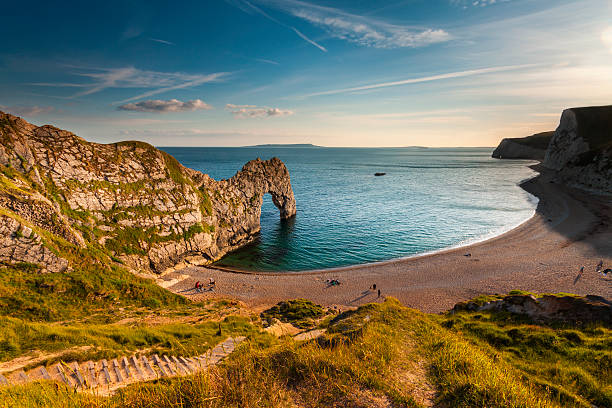 ジュラシック海岸にダードゥルドア - dorset ストックフォトと画像